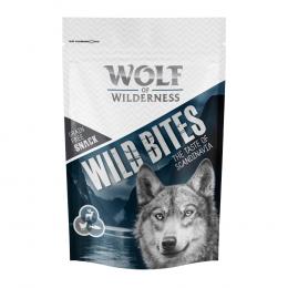 Sparpaket 3 x 180 g: Wolf of Wilderness Snack - Wild Bites - The Taste Of Scandinavia - Elch, Seelachs, Huhn