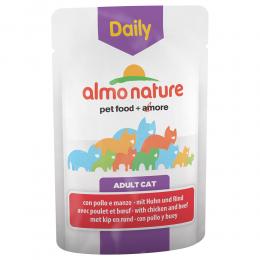 Angebot für Sparpaket Almo Nature Daily Menu 24 x 70 g - Mixpaket 2 (2 Sorten) - Kategorie Katze / Katzenfutter nass / Almo Nature / Almo Nature Daily.  Lieferzeit: 1-2 Tage -  jetzt kaufen.