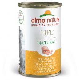 Sparpaket Almo Nature HFC Natural 24 x 140 g - Hühnerbrust