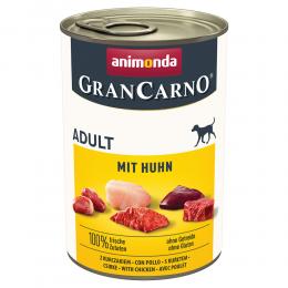 Angebot für Sparpaket animonda GranCarno Original 12 x 400 g - Huhn - Kategorie Hund / Hundefutter nass / animonda / GranCarno.  Lieferzeit: 1-2 Tage -  jetzt kaufen.