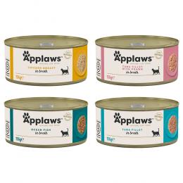Sparpaket Applaws in Brühe 24 x 156 g - Mixpaket (4 Sorten)