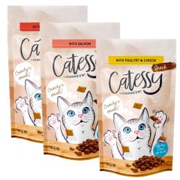 Angebot für Sparpaket Catessy Knabber-Snacks 15 x 65 g - Mixpaket (3 Sorten) - Kategorie Katze / Katzensnacks / Catessy / Catessy Knuspersnacks.  Lieferzeit: 1-2 Tage -  jetzt kaufen.