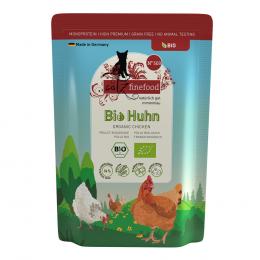 Sparpaket catz finefood Bio 24 x 85 g - No.503 Bio-Huhn