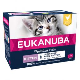 Angebot für Sparpaket Eukanuba Kitten Getreidefrei 24 x 85 g - Huhn - Kategorie Katze / Katzenfutter nass / Eukanuba / -.  Lieferzeit: 1-2 Tage -  jetzt kaufen.