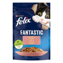 Sparpaket Felix Fantastic Pouches 52 x 85 g - Lachs