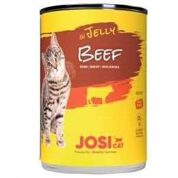 Angebot für Sparpaket JosiCat in Gelee 24 x 400 g - Rind - Kategorie Katze / Katzenfutter nass / JosiCat / -.  Lieferzeit: 1-2 Tage -  jetzt kaufen.