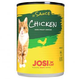 Angebot für Sparpaket JosiCat in Soße 24 x 415 g - Huhn - Kategorie Katze / Katzenfutter nass / JosiCat / -.  Lieferzeit: 1-2 Tage -  jetzt kaufen.