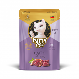 Sparpaket KITTY Cat Paté 24 x 85 g - Ente