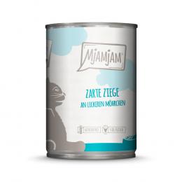 Sparpaket MjAMjAM 24 x 400 g - zarte Ziege an leckeren Möhrchen