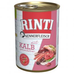 Angebot für Sparpaket RINTI Kennerfleisch 24 x 400g - Kalb - Kategorie Hund / Hundefutter nass / RINTI / RINTI Kennerfleisch.  Lieferzeit: 1-2 Tage -  jetzt kaufen.