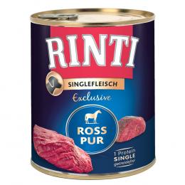 Sparpaket: RINTI Singlefleisch 12 x 800 g - Exclusive Ross pur