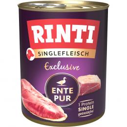 Sparpaket RINTI Singlefleisch 24 x 800g - Exclusive Ente pur