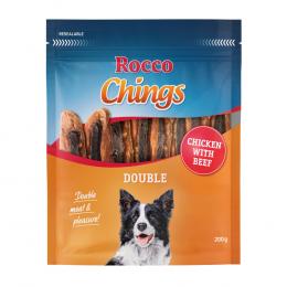 Sparpaket Rocco Chings Double - Huhn & Rind 12 x 200 g