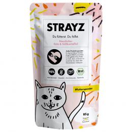 Angebot für Sparpaket STRAYZ BIO Pouch 12 x 85 g - Bio-Ente & Bio-Süßkartoffel - Kategorie Katze / Katzenfutter nass / STRAYZ / -.  Lieferzeit: 1-2 Tage -  jetzt kaufen.