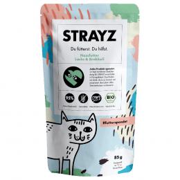 Angebot für Sparpaket STRAYZ BIO Pouch 12 x 85 g - Bio-Lachs & Bio-Brokkoli - Kategorie Katze / Katzenfutter nass / STRAYZ / -.  Lieferzeit: 1-2 Tage -  jetzt kaufen.