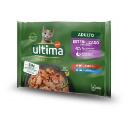 Angebot für Sparpaket Ultima Cat Sterilized 96 x 85 g - Rind und Thunfisch - Kategorie Katze / Katzenfutter nass / Ultima / -.  Lieferzeit: 1-2 Tage -  jetzt kaufen.