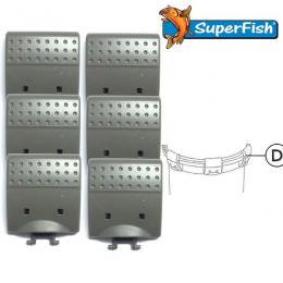 Superfish Clips 6er Pack für Top Clear 5000 (für Modell ab 2013)