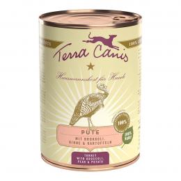 Terra Canis CLASSIC – Pute mit Brokkoli, Birne und Kartoffel 6x400g