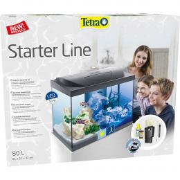 Tetra Starter Line LED Aquarium 80L schwarz