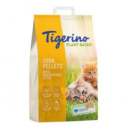 Tigerino Plant-Based Katzenstreu zum Probierpreis! Mais Sensitive (parfümfrei) 7 l