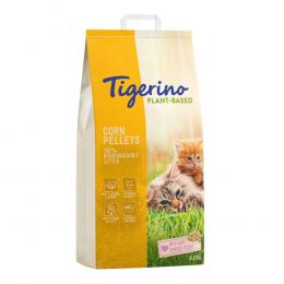 Tigerino Plant-Based Mais Katzenstreu - Babypuderduft - 14 l