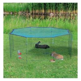 Trixie Außengehege Mit Netz Für Kaninchen Und Meerschweinchen 150X57