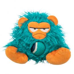 Trixie Hundespielzeug Monster mit Tennisball - L 16 x B 18 x H 25 cm