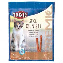 Angebot für Trixie PREMIO Stick Quintett - mit Lamm & Truthahn (5 x 5 g) - Kategorie Katze / Katzensnacks / Trixie / -.  Lieferzeit: 1-2 Tage -  jetzt kaufen.