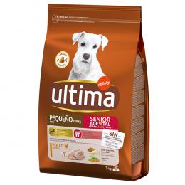 Angebot für Ultima Mini Senior Huhn - Sparpaket: 2 x 3 kg - Kategorie Hund / Hundefutter trocken / Ultima / -.  Lieferzeit: 1-2 Tage -  jetzt kaufen.