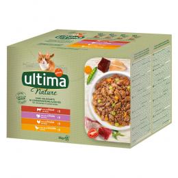 Angebot für Ultima Nature  - 96 x 85 g Fleischvariation (Rind, Truthahn, Huhn, Geflügel) - Kategorie Katze / Katzenfutter nass / Ultima / -.  Lieferzeit: 1-2 Tage -  jetzt kaufen.