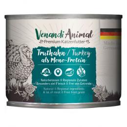 Angebot für Venandi Animal Monoprotein 6 x 200 g - Truthahn - Kategorie Katze / Katzenfutter nass / Venandi Animal / Adult.  Lieferzeit: 1-2 Tage -  jetzt kaufen.