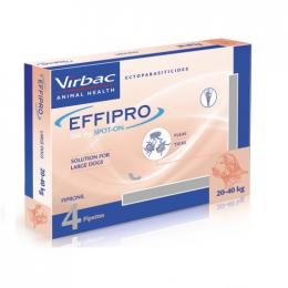 Virbac Effipro Spot On Antiparasitikum Für Hunde Von 20 Bis 40 Kg 4