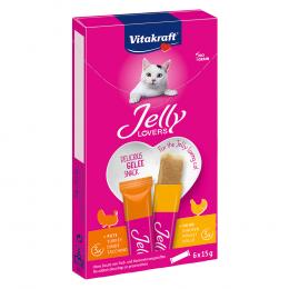 Angebot für Vitakraft Jelly Lovers Huhn & Pute -Sparpaket 24 x 15 g - Kategorie Katze / Katzensnacks / Katzenpasten & Cremes / Andere Spezialitäten.  Lieferzeit: 1-2 Tage -  jetzt kaufen.