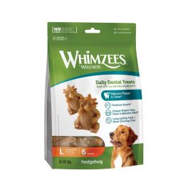 Angebot für Whimzees by Wellness Hedgehog Snack - Größe L: für große Hunde (6 Stück) - Kategorie Hund / Hundesnacks / Whimzees / -.  Lieferzeit: 1-2 Tage -  jetzt kaufen.
