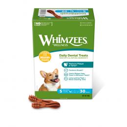 Whimzees by Wellness Hundesnacks zum Sonderpreis! - Monthly Toothbrush Box: Größe S: für kleine Hunde (450 g, 30 Stück)