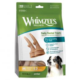 Whimzees by Wellness Hundesnacks zum Sonderpreis! - Occupy Antler: Größe M: für mittelgroße Hunde (12 Stück)