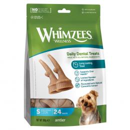 Whimzees by Wellness Hundesnacks zum Sonderpreis! - Occupy Antler: Größe S: für kleine Hunde (24 Stück)