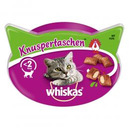 Whiskas Knuspertaschen - Sparpaket: Pute 8 x 60 g