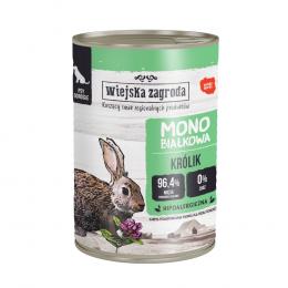 Wiejska Zagroda Dog 12 x 400 g - Kaninchen