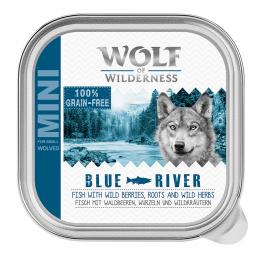 Wolf of Wilderness Adult - Single Protein 6 x 150 g Schale  - Blue River - Fisch