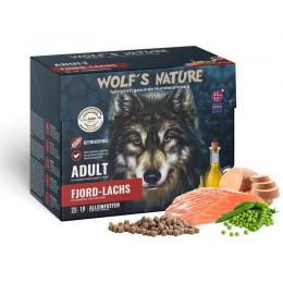 Wolf's Nature Adult Fjord-Lachs - 8 kg (5,87 € pro 1 kg)