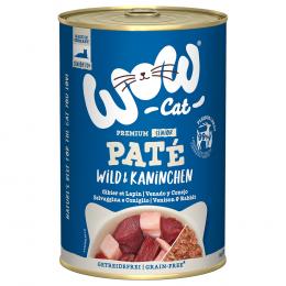 Angebot für WOW Cat Senior 6 x 400 g - Wild & Kaninchen - Kategorie Katze / Katzenfutter nass / WOW Cat / -.  Lieferzeit: 1-2 Tage -  jetzt kaufen.