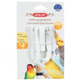 Zolux Sepia Schalen-Halterung für Vögel - L 2,5 x B 5,5 x H 9 cm
