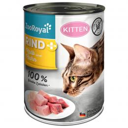 ZooRoyal Kitten Rind + Kalb & Huhn 400g